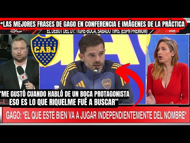 ¡ARRANCA la ERA GAGO en BOCA!Las MEJORES FRASES de su CONFERENCIA IMÁGENES del PRIMER DÍA de..🟡