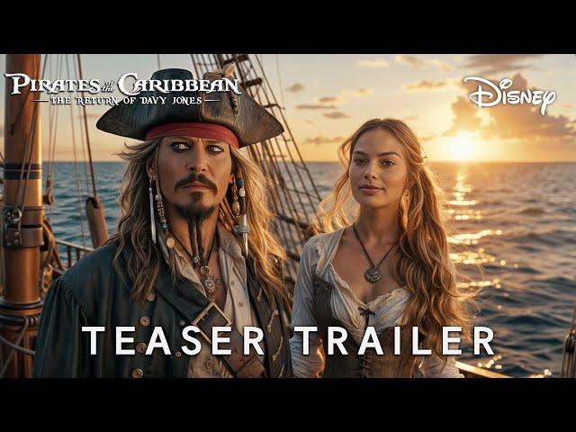 Pirates of the Caribbean 6: The Return Of Davy Jones - Teaser Trailer | Margot Robbie, Johnny Depp