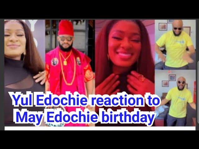 Yul Edochie hilarious reactions to  May's Birthday and their daughter's shady post.