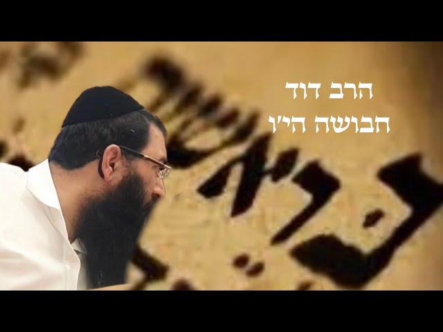 *חידושים אדירים לפרשת בראשית מפי הרב דוד חבושה שליט"א*