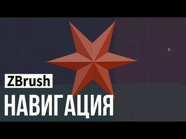 ZBrush - навигация