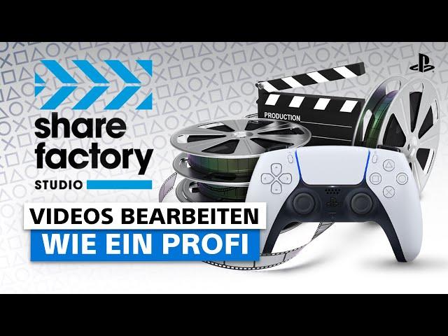 So funktioniert das neue ShareFactory Studio I PlayStation 5