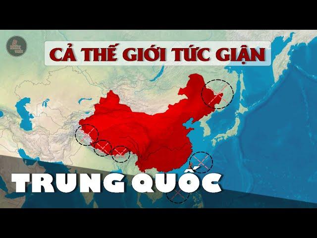 TẠI SAO BẢN ĐỒ MỚI CỦA TRUNG QUỐC LÀM CẢ THẾ GIỚI TỨC GIẬN | Lấy cả đất của Gấu Nga và Biển Đông