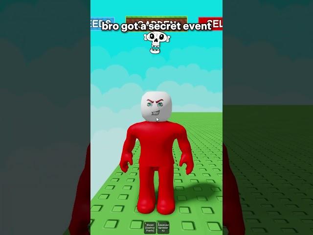 Bro discovered a secret admin event  #roblox #growagarden #gag #funny