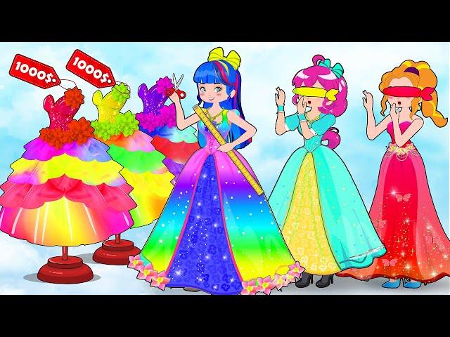 Princess Dress Up Contest!  Fashion Dress Design Result with Friends by SM