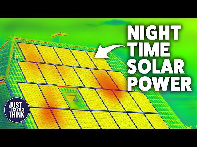 Solar Power can now be generated at NIGHT! It's really TRUE!