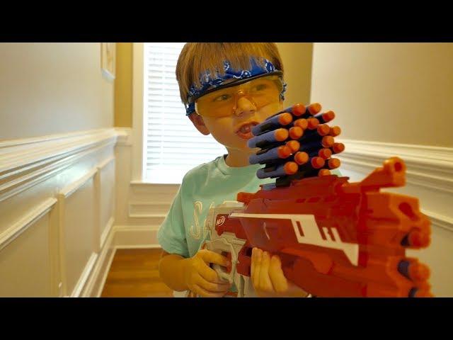 Nerf War: The Break in Nerf Battle