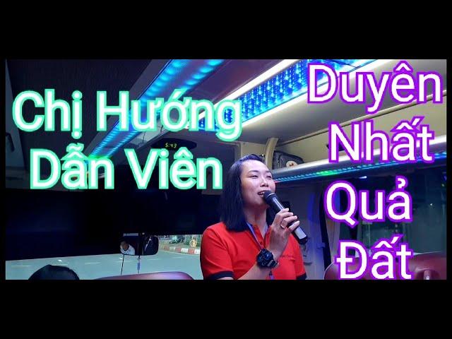 Thi ố lè vlog/Hướng Dẫn Viên Cẩm Loan//Mở Đầu Trên Xe Chào Khách Và Nói Chuyện về Miền Tây Rất Duyên