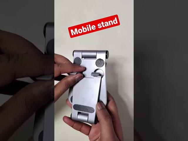 Mobile stand | mobile holder | ELV Aluminium Adjustable | foldable mobile holder | youtubeshorts