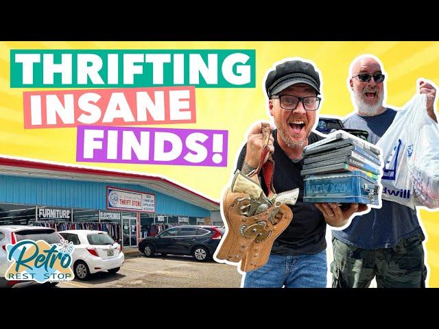 Thrifting Around Clermont Florida For Amazing Deals On Physical Media & Retro Toys | Thrift With Me