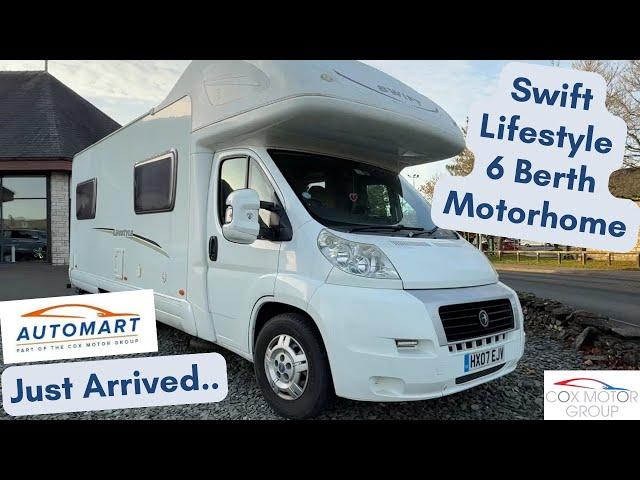 Just Arrived… 2007 Swift Lifestyle 6-Berth Motorhome | Kendal Automart