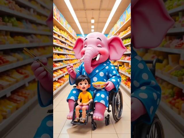 ️ Evolution of Baby_ Cute Baby in shopping mall with pink elephant Rak5m #youtubeshorts#shorts