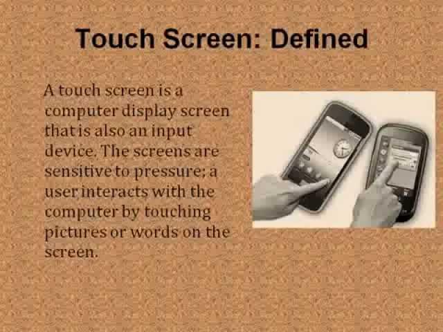 Cheap cell phones' Touch Screen Technology, A Cellular Country Review