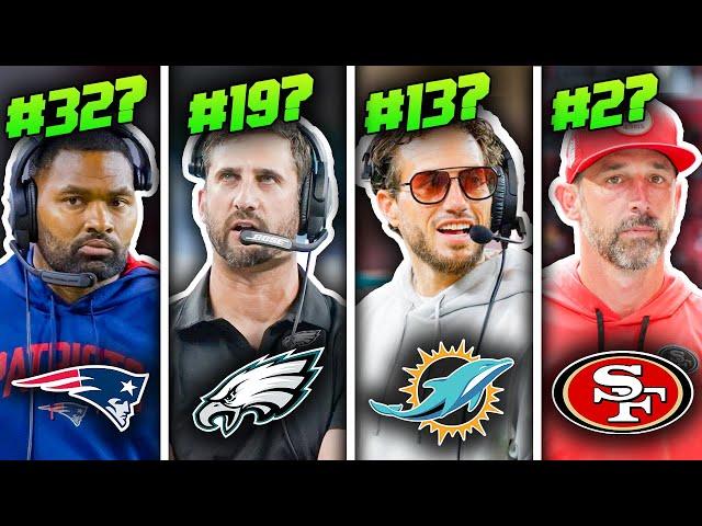 Ranking All 32 NFL Head Coaches Of 2024 From WORST to FIRST