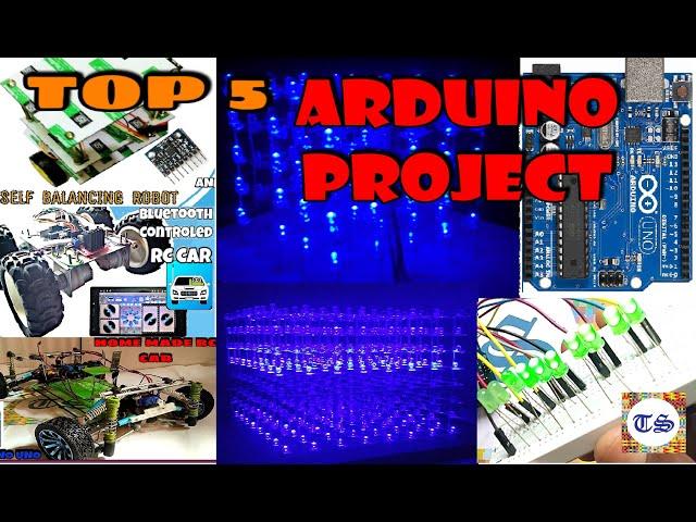 TOP 5 ARDUINO PROJECT || BEST & SIMPLE ARDUINO PROJECT || TECH STUDIO