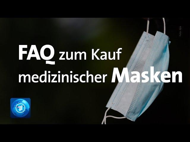 Kauf von medizinischen Masken