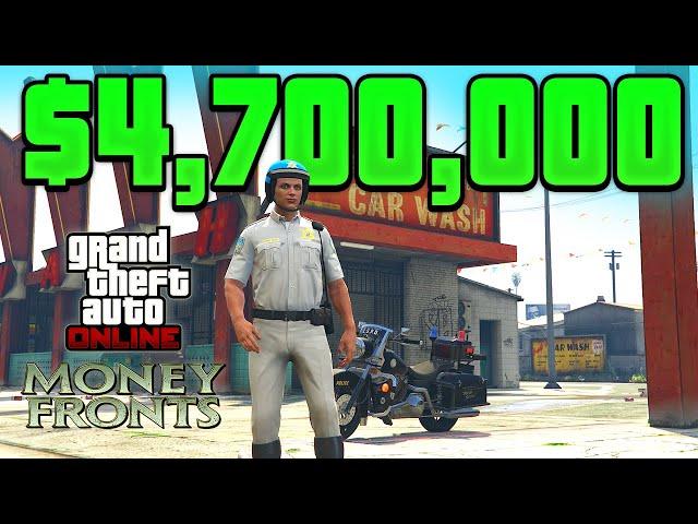 NEW Car Wash Business Makes GREAT Passive Money in GTA Online! (Money Fronts DLC)