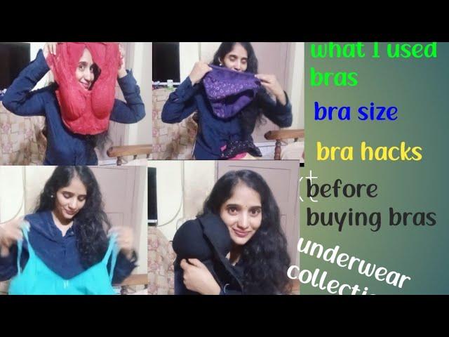 how i wear inners/ bra hacks for fitting/ what i used inners/ strapless / padded/underwears/ zivame