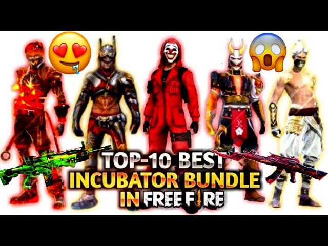 Τα 10 καλύτερα incubators στο Free FireTop 10 best incubators in Free Fire️