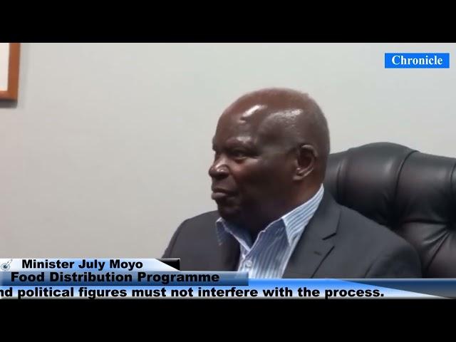 'No food hungry families should be excluded from benefiting from grain relief'- Minister July Moyo