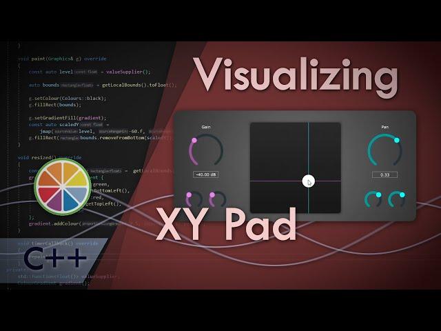 XY Pad - Visualizations with JUCE