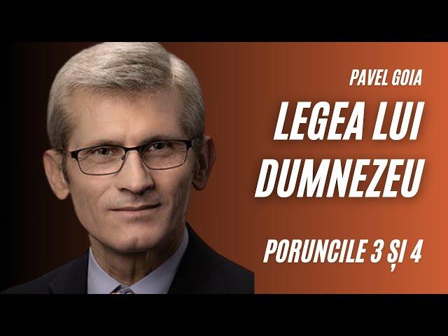 LEGEA LUI DUMNEZEU: Poruncile 3 și 4 | pastor Pavel Goia | Remotivat 2024 (2)