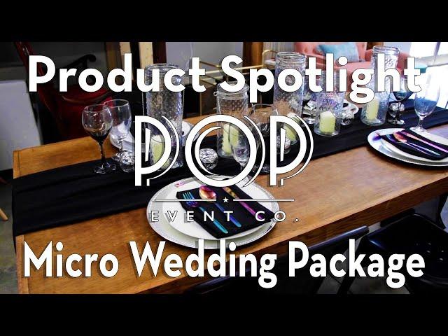 Product Spotlight - Micro Wedding Package