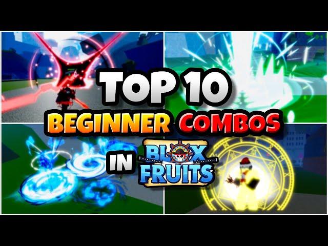 Top 10 Combos For Beginners In Blox Fruits! update 23