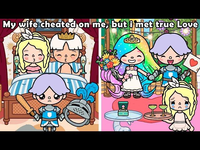 My Wife Cheated On Me, But I met True LOVE  | Rainbow hair | Toca boca | Toca Life World