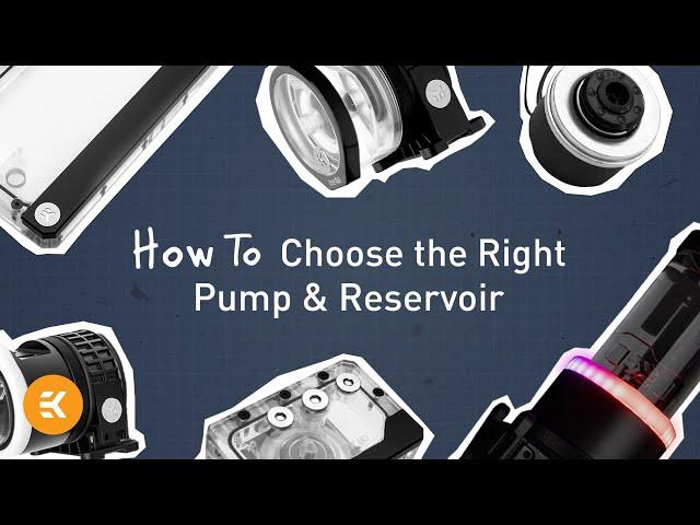 How to Choose the Right Pumps & Reservoirs for Your Custom Loop | Basics of Liquid Cooling