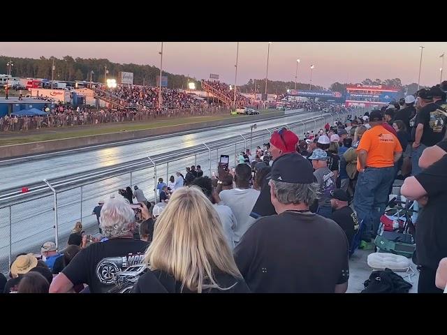 Robin roberts wreck vs Justin swanstrom  rockingham dragway