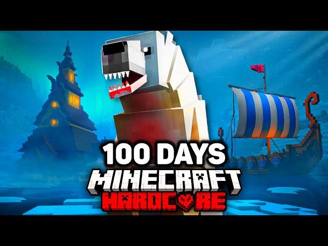 I Survived 100 Days in NORWAY in Hardcore Minecraft!