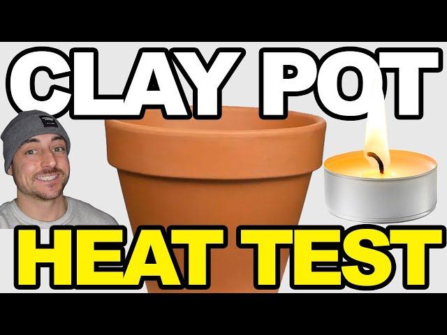 CLAY POT HEATER TEST | Does It Actually Work?!