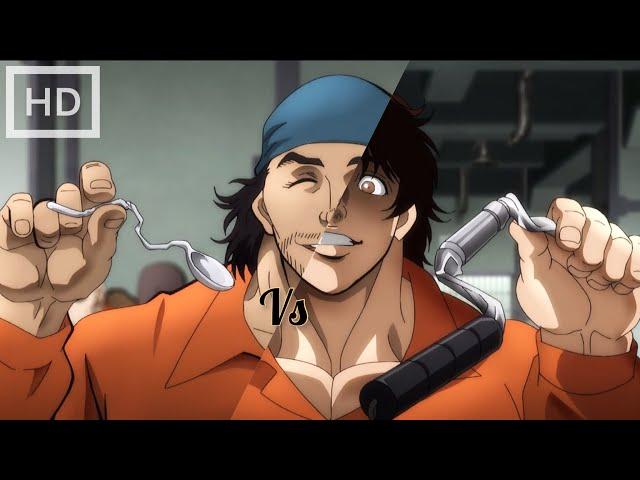 GUEVARA Bending A Spoon Vs BAKI Bending A Baton | BAKI Son Of Ogre| #baki #guevara