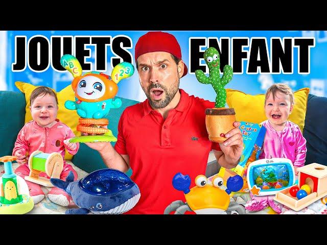 Je Teste Des Jouets D'Enfants Avec Mes Bébés - HUBY