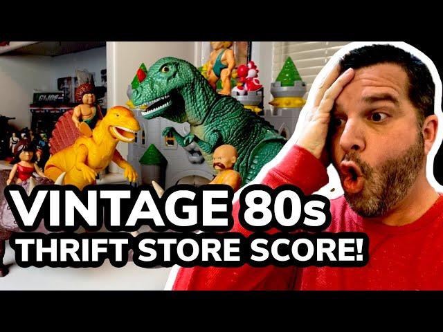 EPIC Vintage 80s Toys Found In A Thrift Store!