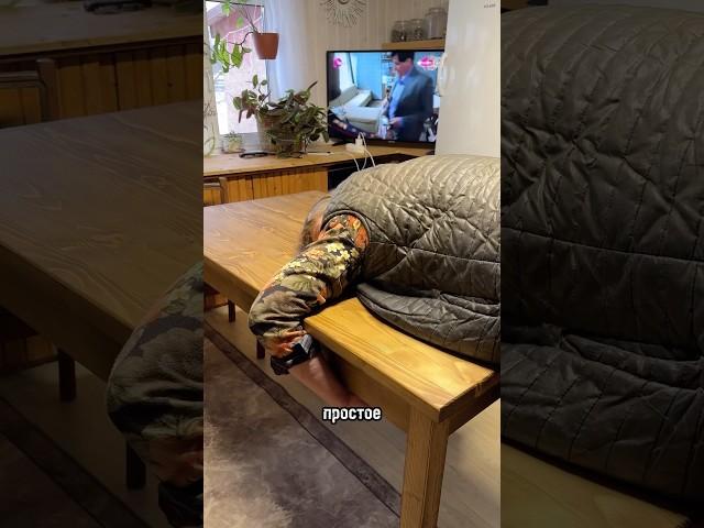 Порадовал тещу#семья #жизньвдеревне #столярка #мебель #diy