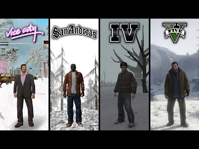 Adding winter to GTA games (+ download links) 