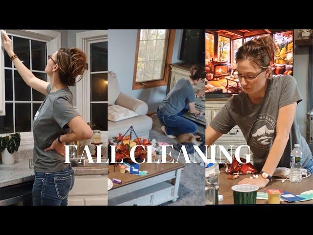 NEW 2024 FALL CLEAN WITH ME  REAL MOM LIFE CLEANING MOTIVATION ~ clean declutter organize and cook