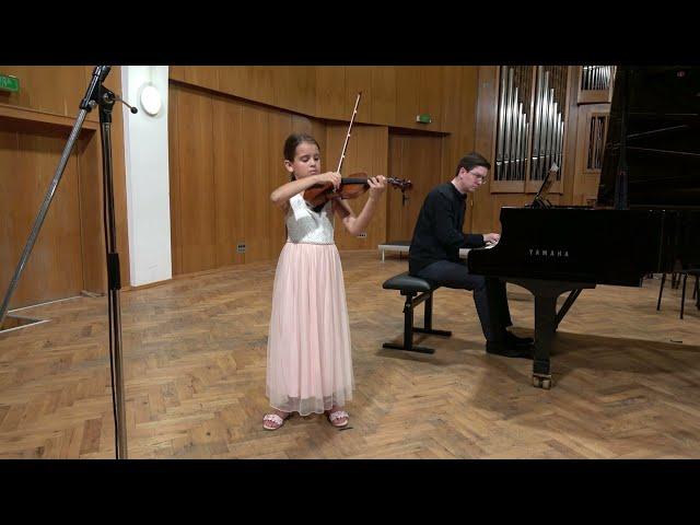 N. Paganini, Variations A major - Katerina Mikhailova - violin, piano part - Ilya Ovchinnikov