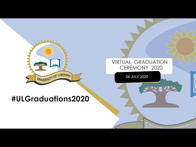 University of Limpopo Virtual Graduation Ceremony 2020