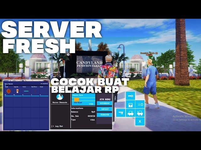 SERVER GTA SAMP ANDROID & PC FRESH COCOK UNTUK BELAJAR ROLEPLAY OPEN ALL FRAKSI VOICE&KETIK