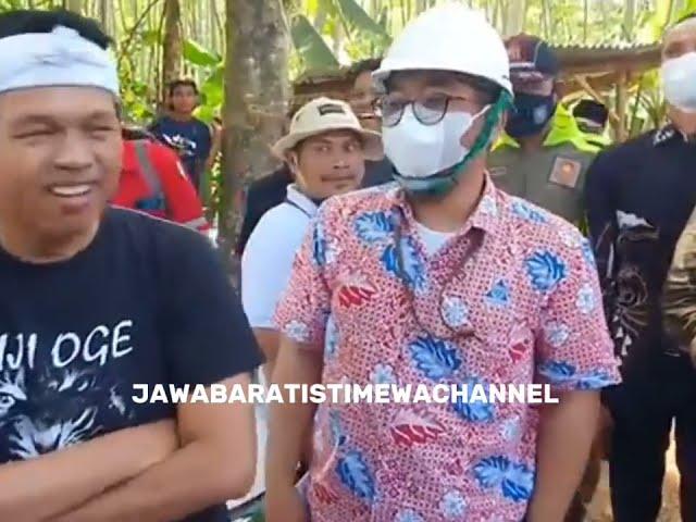 KANG DEDI MULYADI NGAMUK | JALAN YANG DI BANGUNNYA TERANCAM RUSAK | BUKIT YANG HIJAU HABIS DITAMBANG