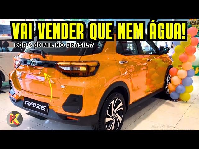 NOVO SUV MINI DA TOYOTA DE 80 MIL VEM PEITAR PULSE, 208, C3 E CIA