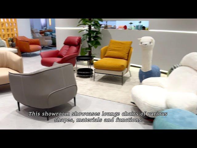 GEXIA FURNITURE _ Leisure Lounge Chair Showroom