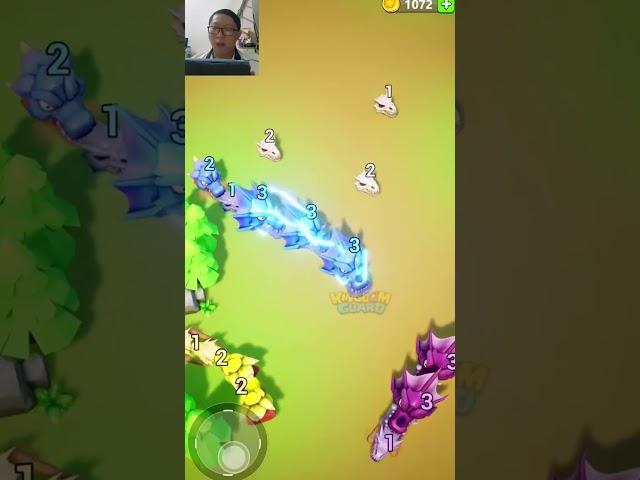 Kingdom Guard Tower Defense ads Review new level: Merge the dragons #games #gaming #funny