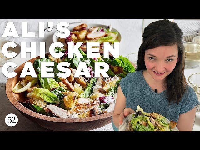 The Best Ever Chicken Caesar Salad | Genius Recipes