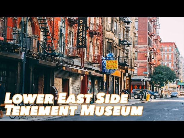 New York City's Tenement Museum Tour