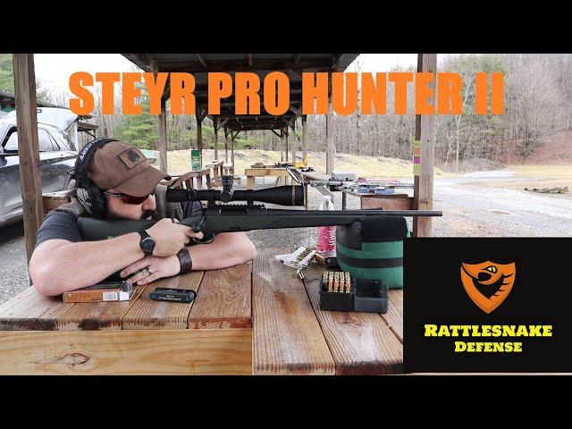 Steyr Pro Hunter II Review.  A very nice bolt action rifle for hunting or target?