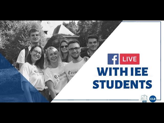 Conversation with IEE-ULB students